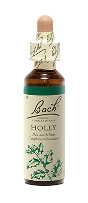 Holly - Flacon de fleur de Bach